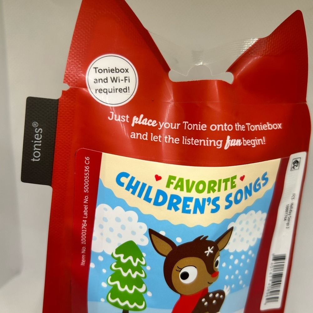Tonies Favorite Childrens Songs Holiday Songs 2 Reindeer Audio Character - Picture 6 of 8